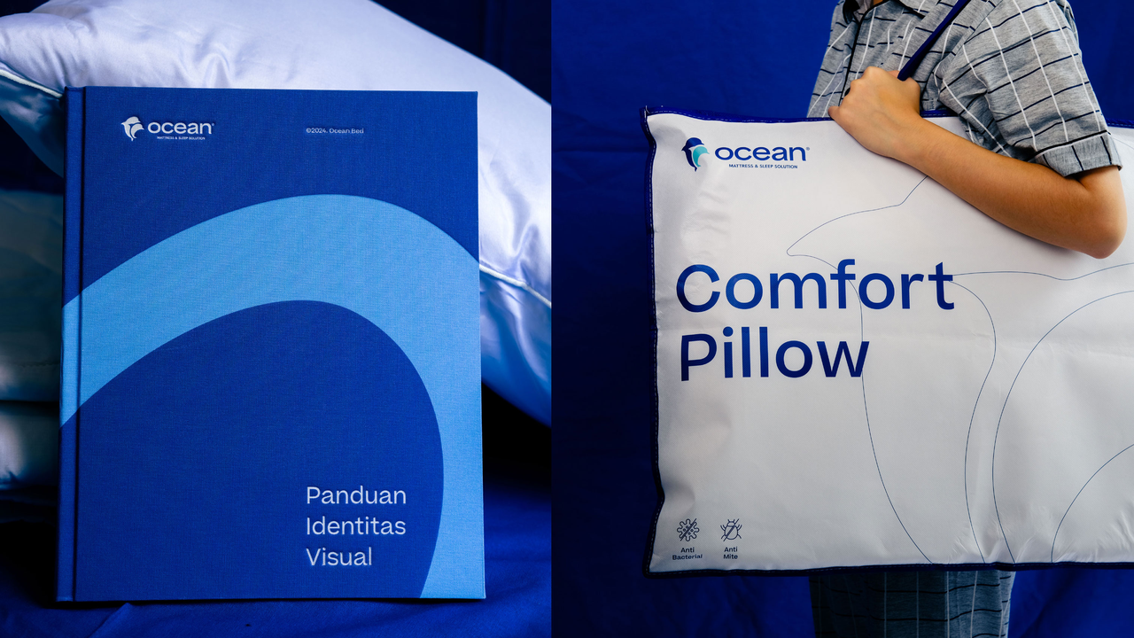 Ocean brand mockup